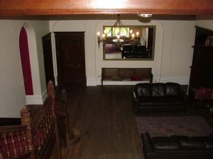 main hall repainted