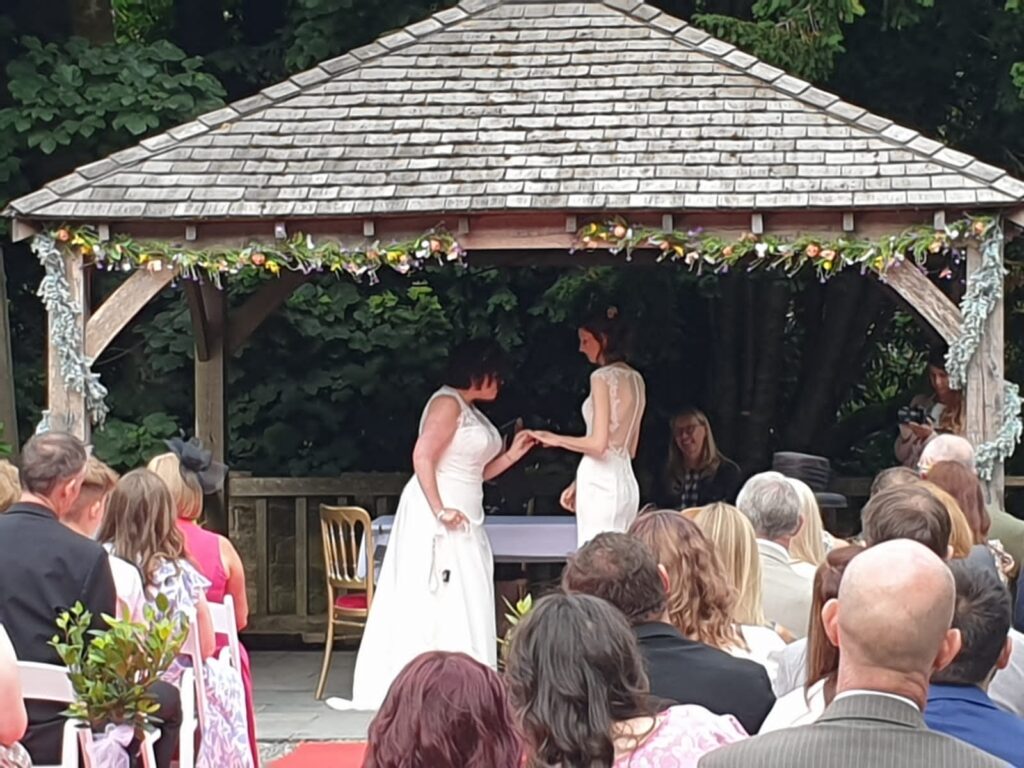getting married in the oak gazebo
