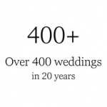 400+ weddings