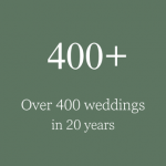 400+ weddings