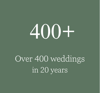 400+ weddings